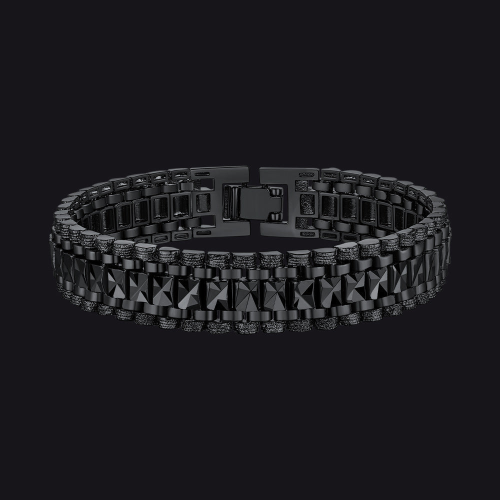 Chunky Watch Strap Link Chain Bracelet for