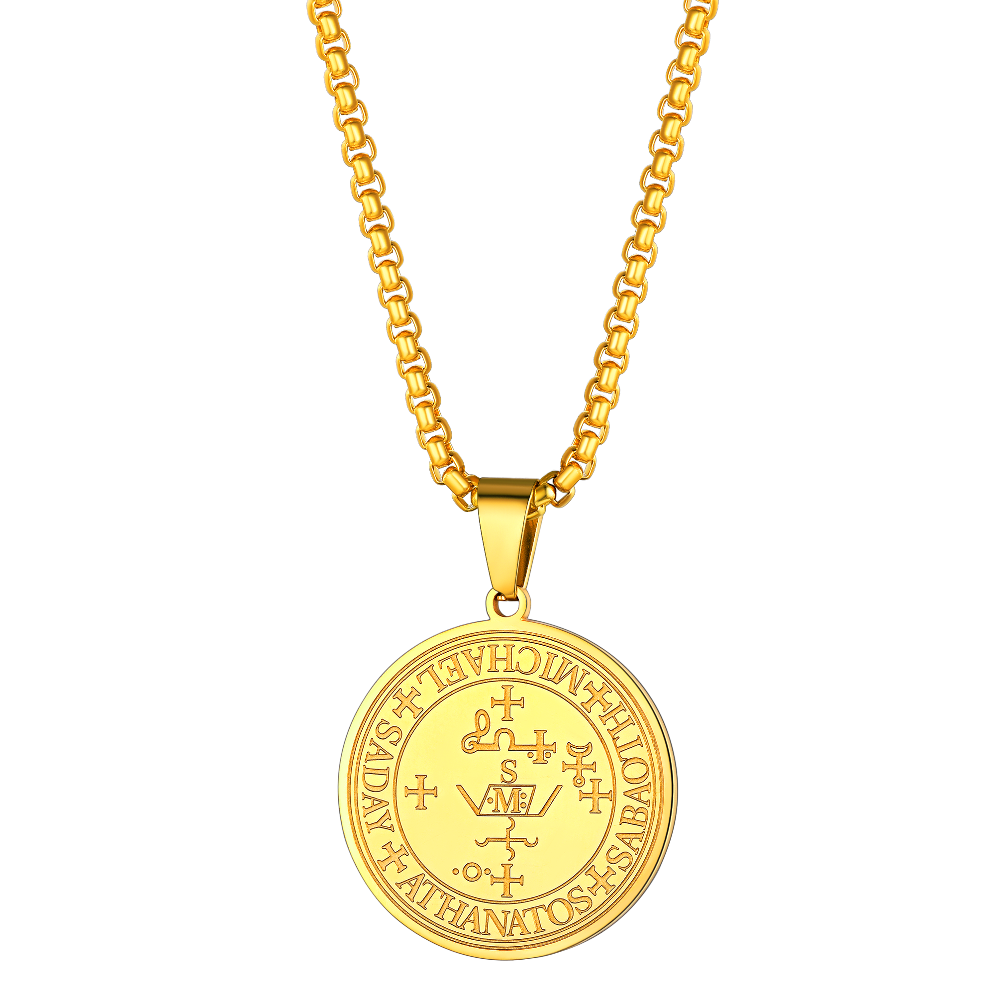 Sigil of Archangel Michael Talisman Necklace for