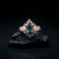Shadowleaf Guardian Crystal Ring