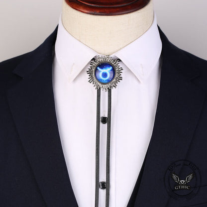 12 Constellations Sun Alloy Bolo Tie