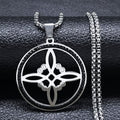 Shielding Spell: Enchanted Crystal Witches' Knot Talisman