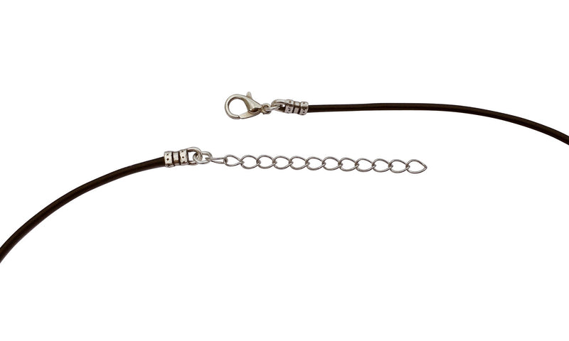 Dragonweave Cat Charm Necklace and Earring Set, Silver Black Leather Choker and Leverback Earrings