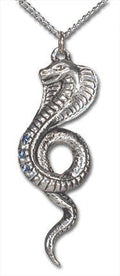 Egyptian Cobra Pendant Necklace