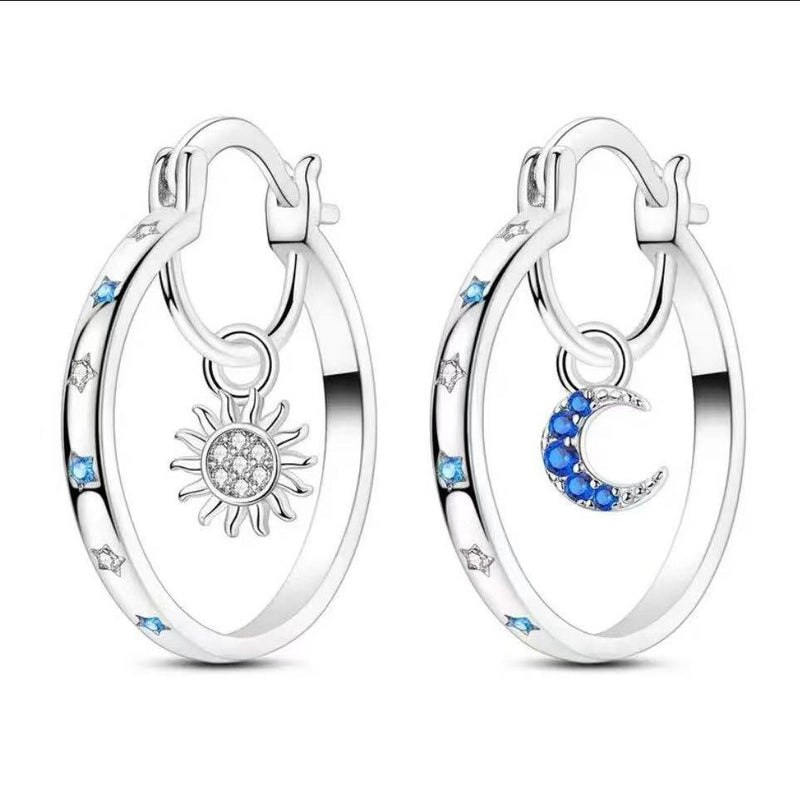 Sun & Moon Cycle Earrings