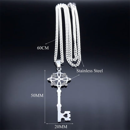 Witch���s Knot Key Necklace