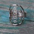 Metatron’s Cube Sacred Geometry Ring