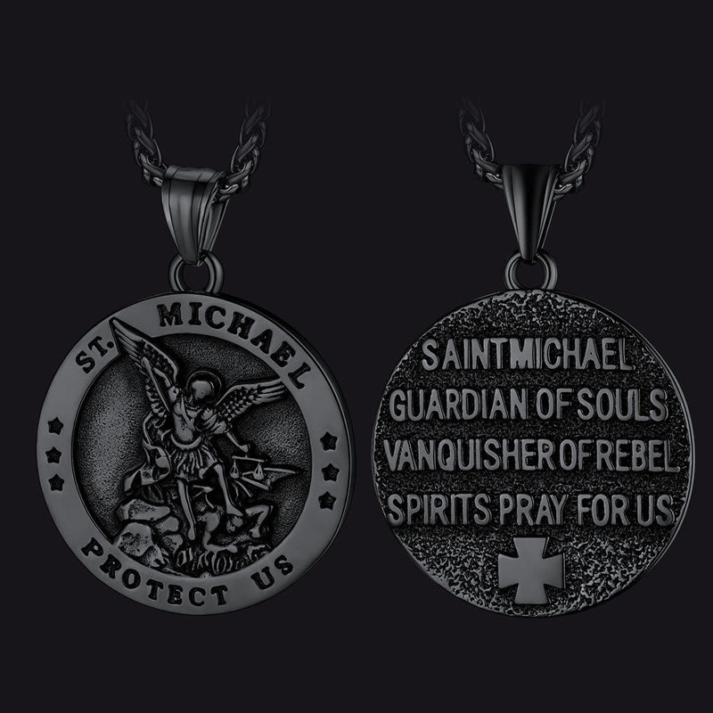 Archangel St. Michael Pendant Necklace for