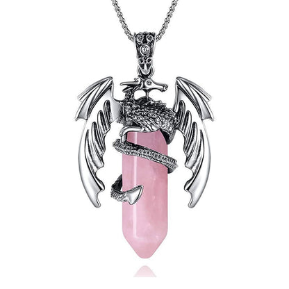 Wyrm���s Embrace Crystal Necklace