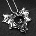 Nocturne Guardian Bat Necklace