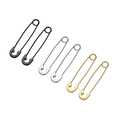 Safety Pin Piercing Earrings Set for 3 Pairs