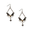 Heart Bat Wing Earrings