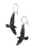 Black Raven Earrings by Alchemy Gothic