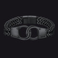 Handcuffs Chain Bracelet for With Celtic Knot in Stainless Steel