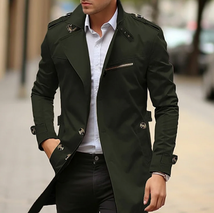 BARPINTON | Eleganter Klassischer Herren-Trenchcoat