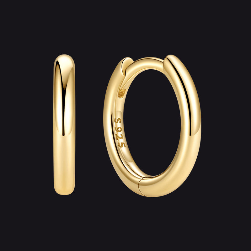 Sterling Silver Hoop Earrings for
