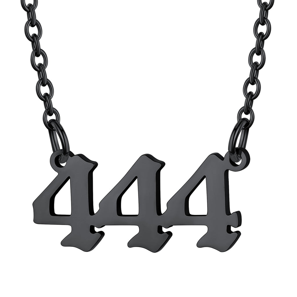 Personalized Angel Number Necklace for