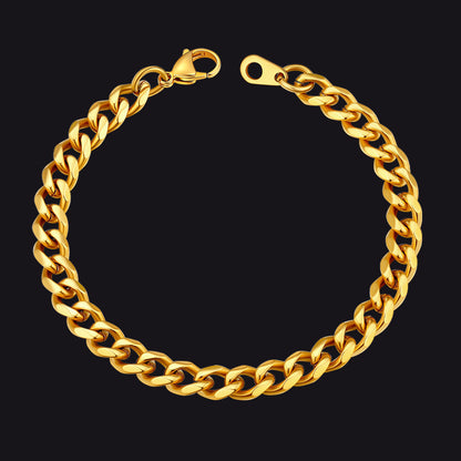 Chunky Cuban Link Chain Bracelets Gift for