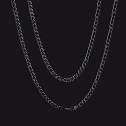 Cuban Link Curb Chain Stainless Steel Necklace for