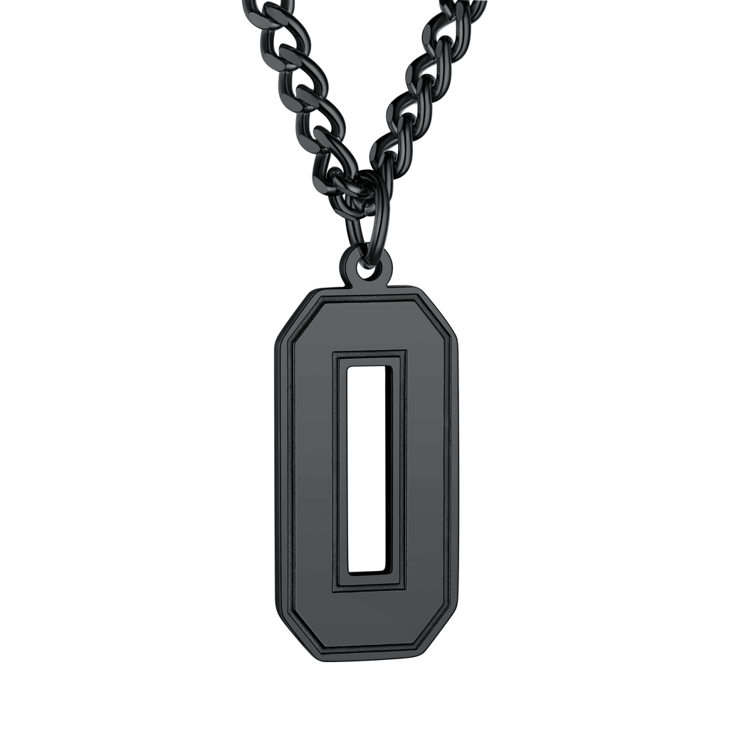 Personalized Sports Jersey Number Chain Necklace for Sport Fans