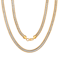 Flash 6mm Cuban Link Chain Necklace for
