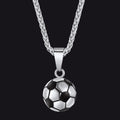 Soccer Football Necklace Sports Pendants for Ball Fans