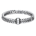 Personalized Cuban Link Bracelet Engraved Name Bracelet for