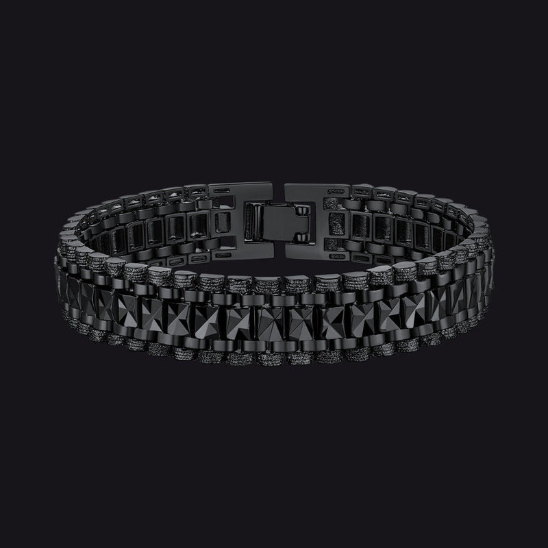 Chunky Watch Strap Link Chain Bracelet for