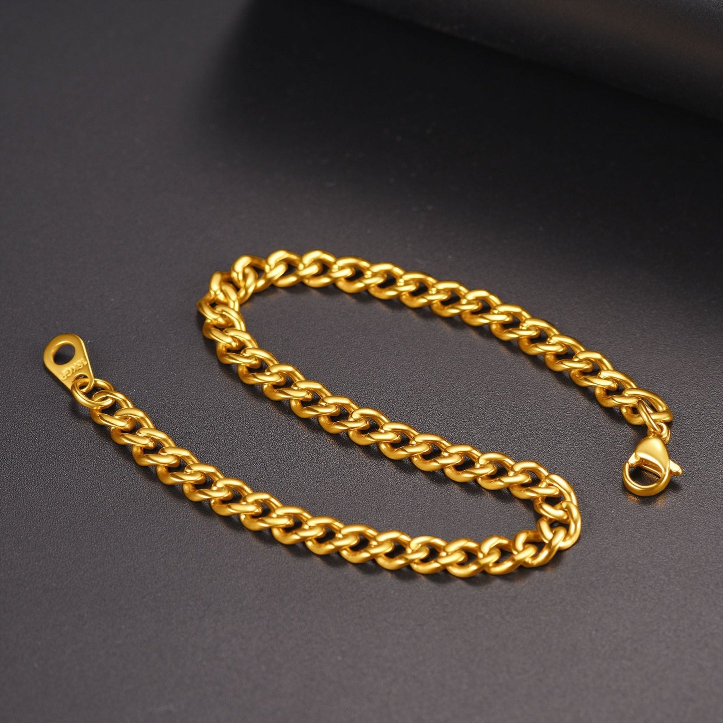 Thick Cuban Chain Link Bracelet for 5/7/9/12mm Width