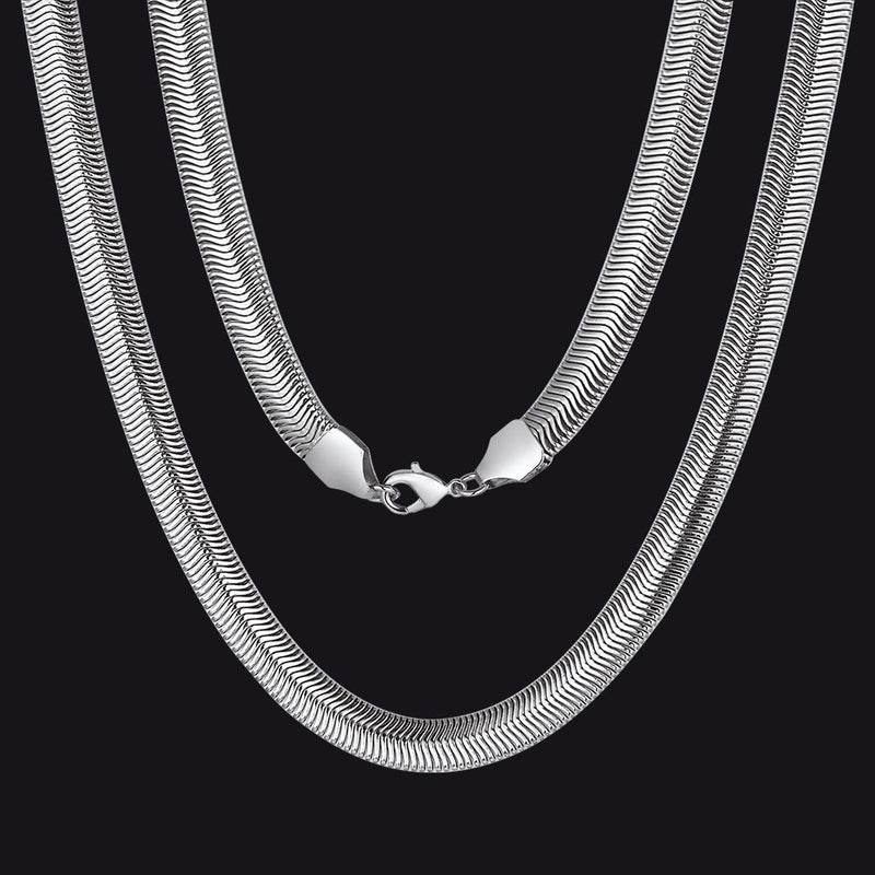 Snake Chain Link Necklace for 8mm
