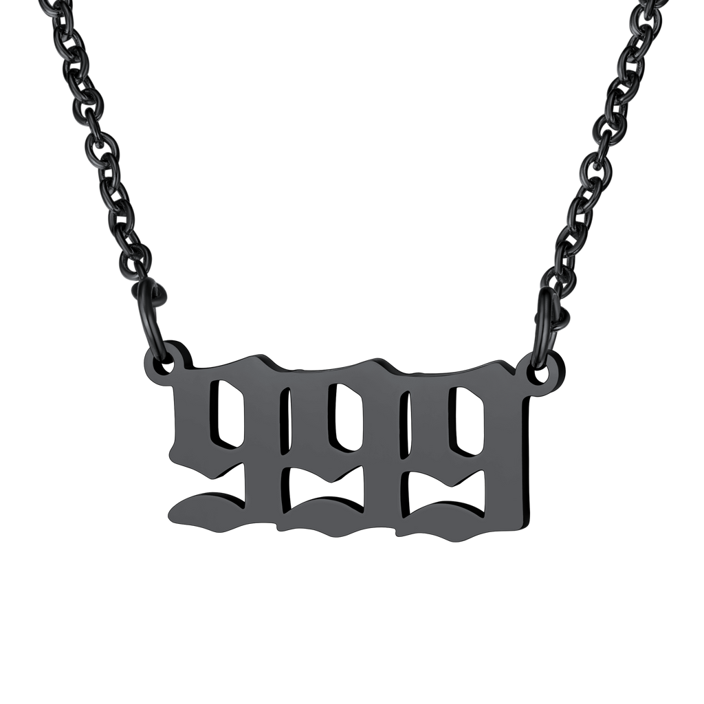 Personalized Angel Number Necklace for