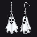 Halloween Ghost Dangle Earrings for
