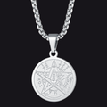 Seal of Solomon Medal Pentagram Amulet Necklace