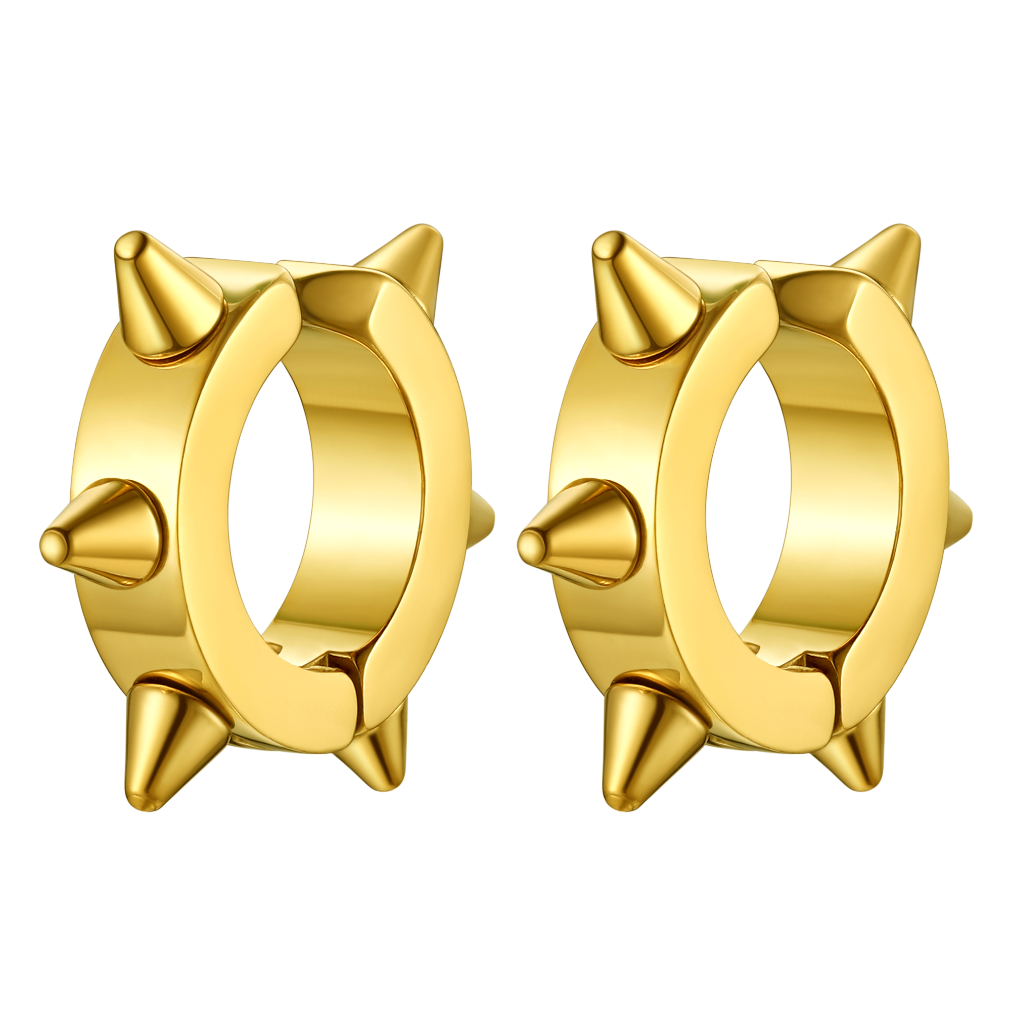 Flash Hook Hedgehog Ear Clip Earrings for