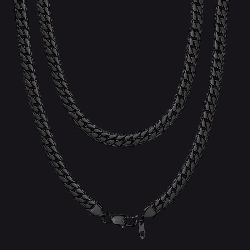Thick Cuban Chain Stainless Steel Link Necklace for