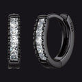 Hypoallergenic Cz Huggie Hoop Earrings for