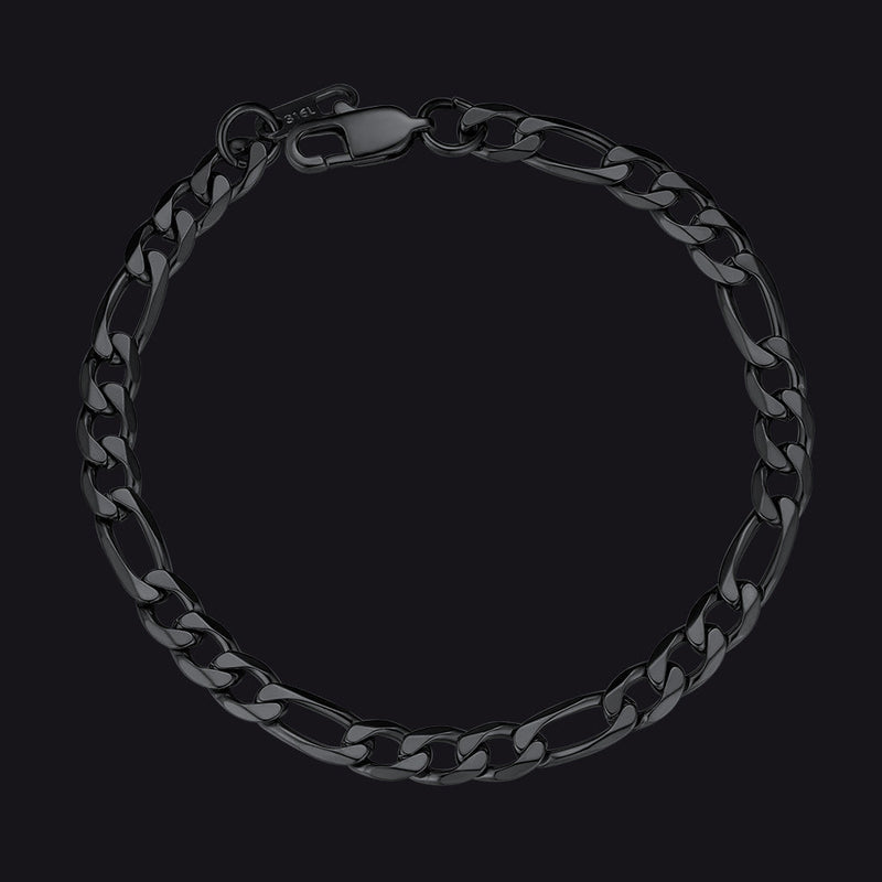 Figaro Link Bracelet for in Stainless Steel