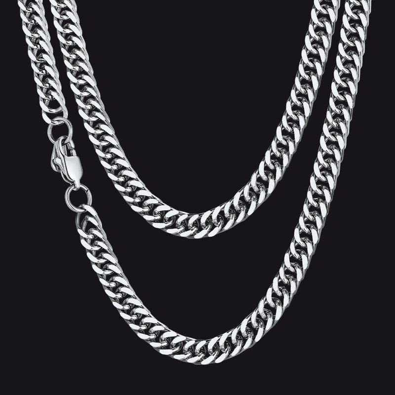 Heavy Miami Cuban Link Chain Necklace for