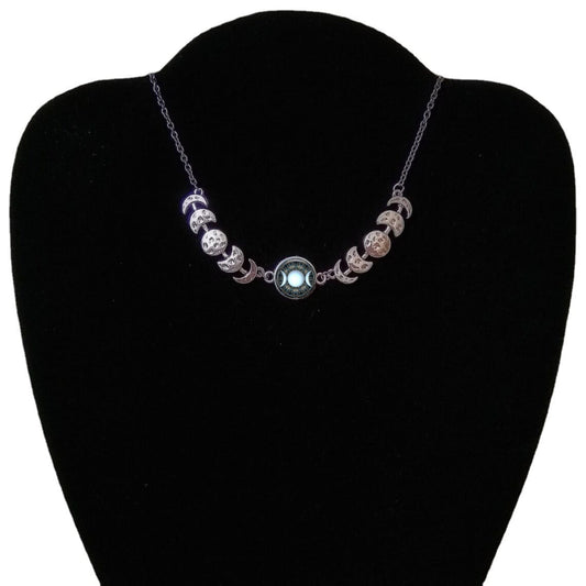 Mystical Crescent Moon Necklace