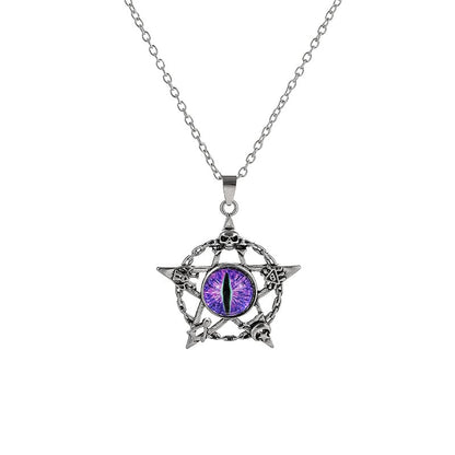 Pentacle of the Dragon���s Gaze Necklace