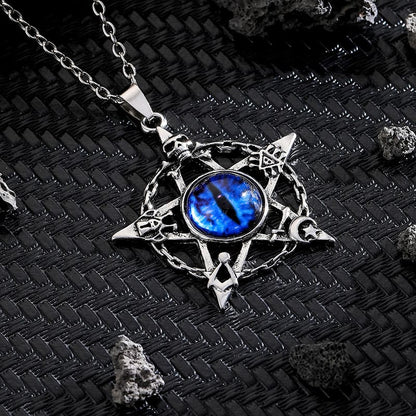 Pentacle of the Dragon���s Gaze Necklace