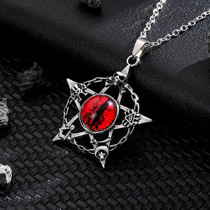 Pentacle of the Dragon���s Gaze Necklace