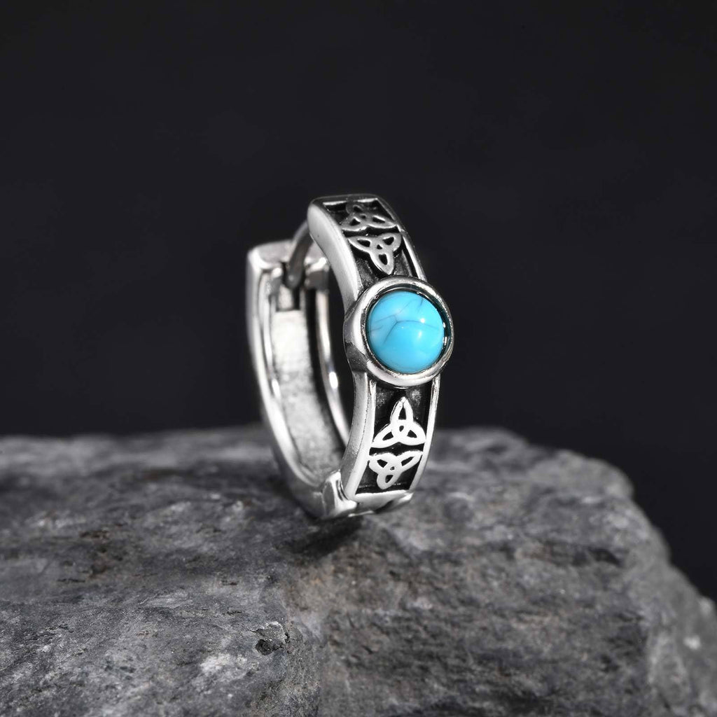 Trinity Spirit Turquoise Earrings