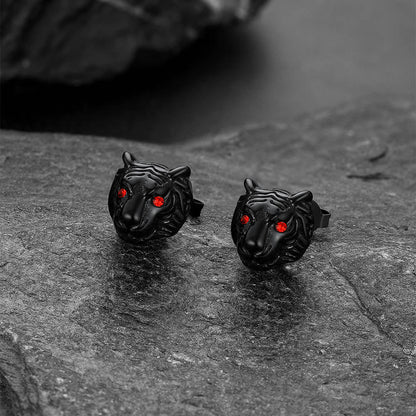 Flash Tiger Stud Earrings for