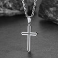 Minimalist Simple Cross Necklace for