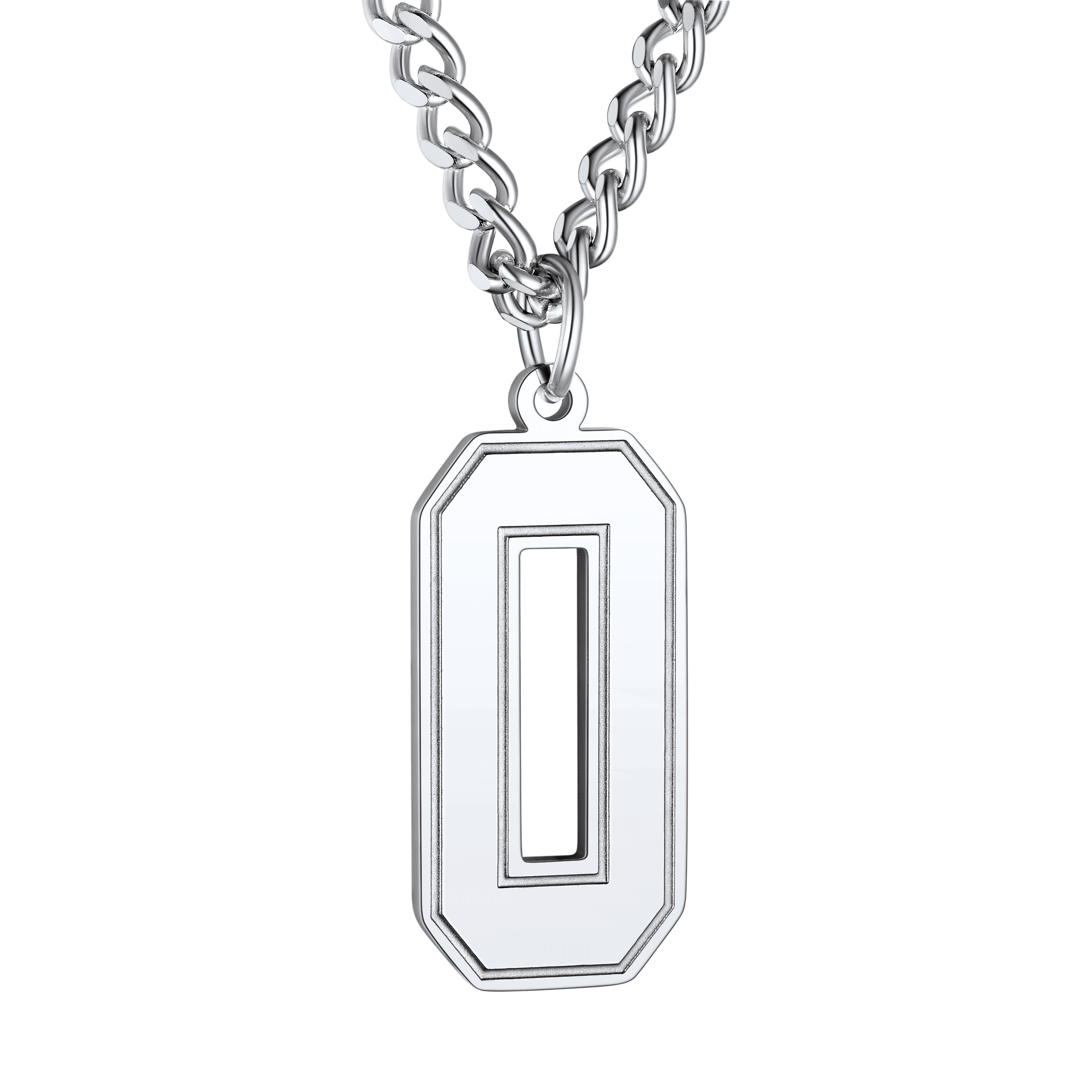 Personalized Sports Jersey Number Chain Necklace for Sport Fans