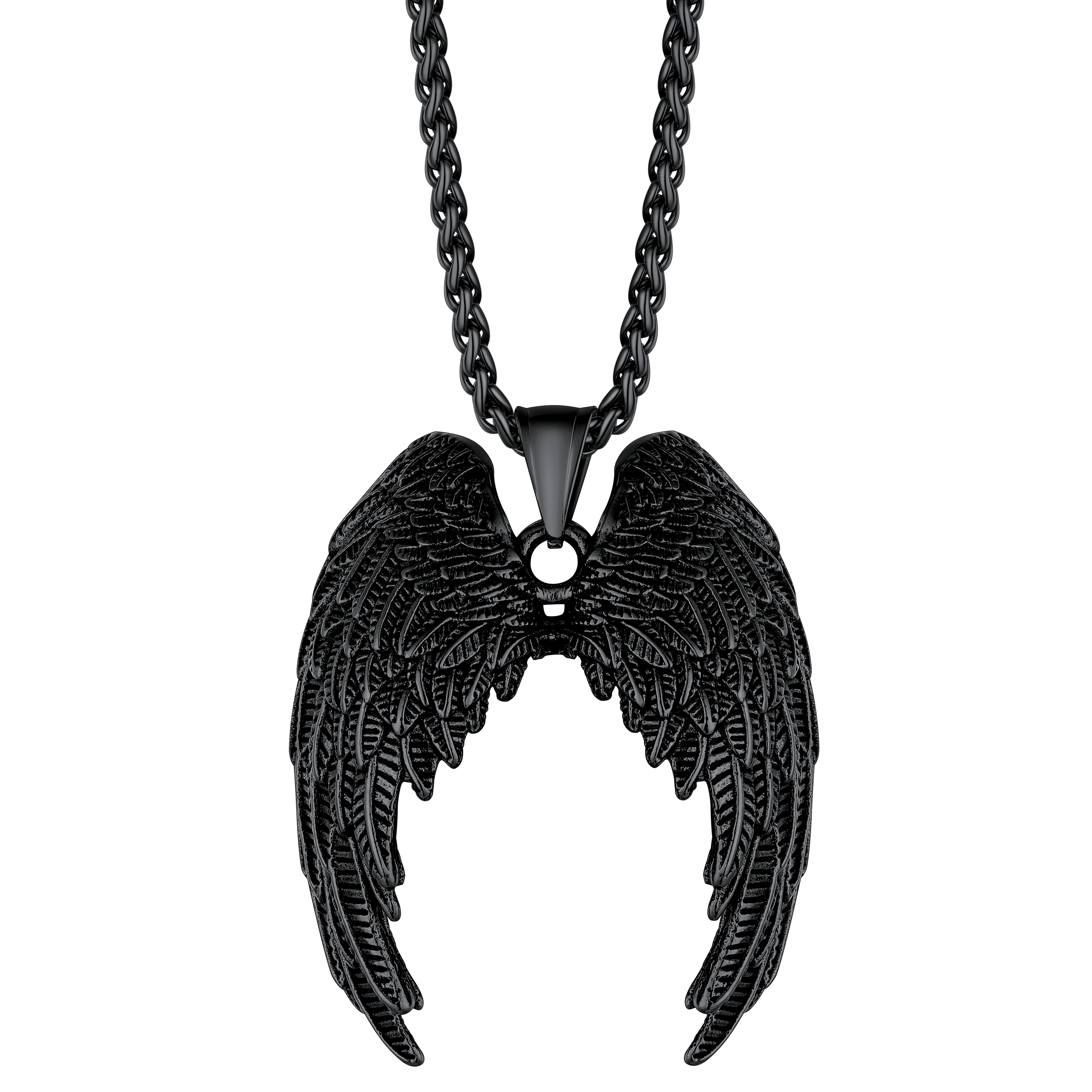 Flash Angel Wings Pendant Necklace for