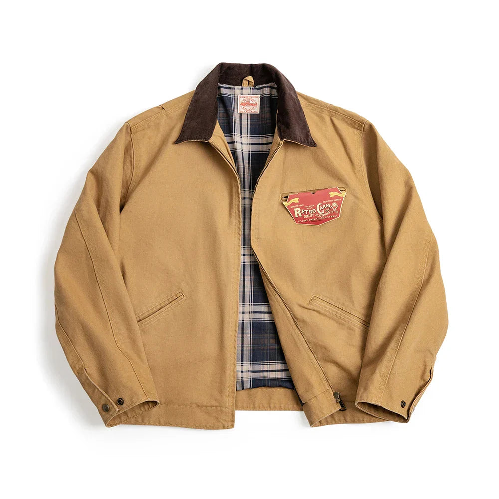 BARPINTON | Handgenähte Herrenjacke im Retro-Stil