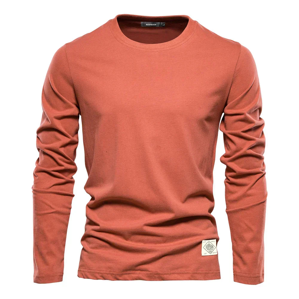 BARPINTON | Basic Longsleeve Herren für den Frühling