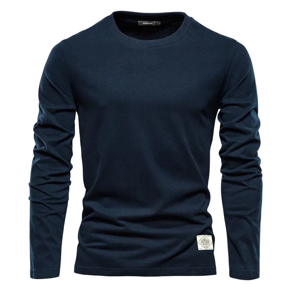 BARPINTON | Basic Longsleeve Herren für den Frühling
