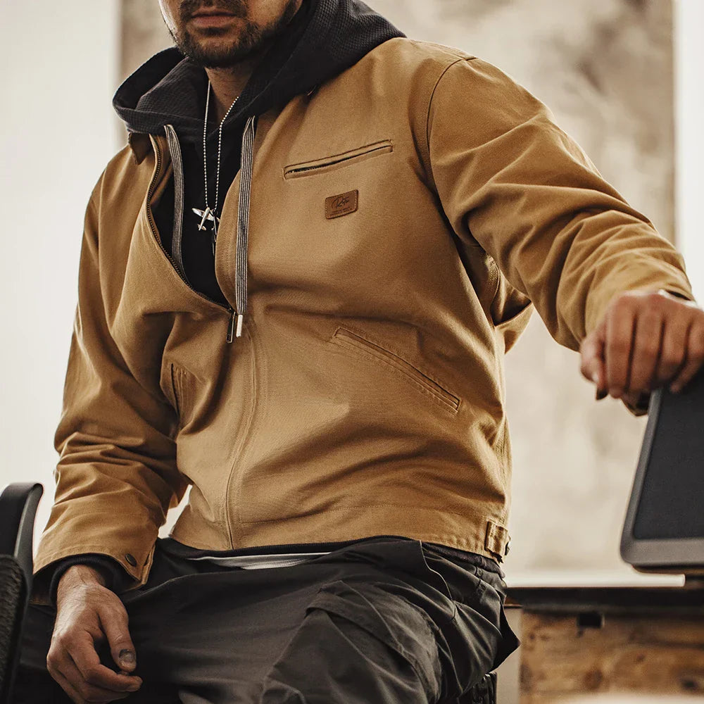 BARPINTON | Handgenähte Herrenjacke im Retro-Stil